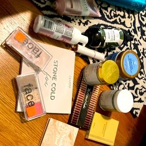 Lot of makeup